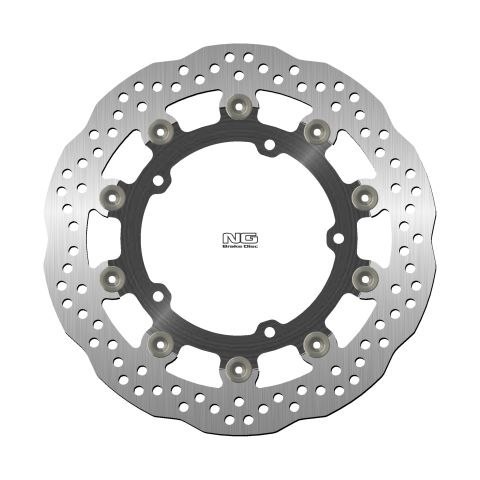 NG TARCZA HAMULCOWA PRZÓD YAMAHA FZS 600 '04-10, MT-03 '05-14, XJR1300 '95-13, R6 '03-09 (298X132X5MM) (5X8,5MM) WAVE PŁYWAJĄCA 