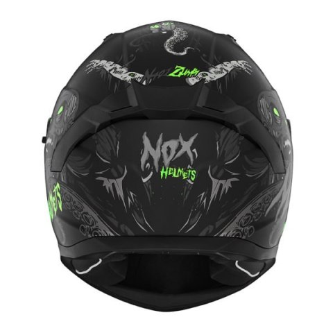 NOX KASK INTEGRALNY (FULL FACE) N731 ZUMBI KID / JUNIOR (DZIECIĘCY) KOLOR CZARNY/ZIELONY FLUO MAT ROZMIAR S NOX KASK INTEGRALNY (FULL FACE) N731 ZUMBI KID / JUNIOR (DZIECIĘCY) KOLOR CZARNY/ZIELONY FLUO MAT ROZMIAR S