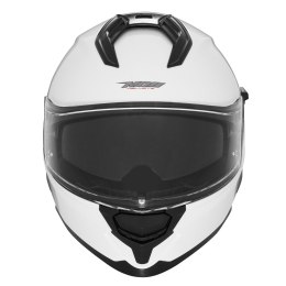 NOX KASK INTEGRALNY (FULL FACE) Z BLENDĄ N304S SOLID KOLOR BIAŁY POŁYSK ROZMIAR XS