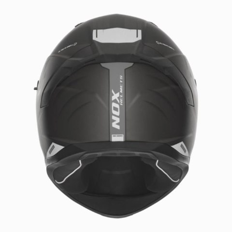 NOX KASK INTEGRALNY (FULL FACE) Z BLENDĄ N401 CROWER KOLOR CZARNY/SREBRNY MAT ROZMIAR S NOX KASK INTEGRALNY (FULL FACE) Z BLENDĄ N401 CROWER KOLOR CZARNY/SREBRNY MAT ROZMIAR S