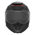 NOX KASK SZCZĘKOWY (FLIP-UP) Z BLENDĄ N967 SYNCHRO KOLOR CZARNY/CZERWONY/SZARY MAT ROZMIAR L