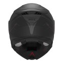 NOX KASK SZCZĘKOWY (FLIP-UP) Z BLENDĄ N967 SYNCHRO KOLOR CZARNY/CZERWONY/SZARY MAT ROZMIAR L