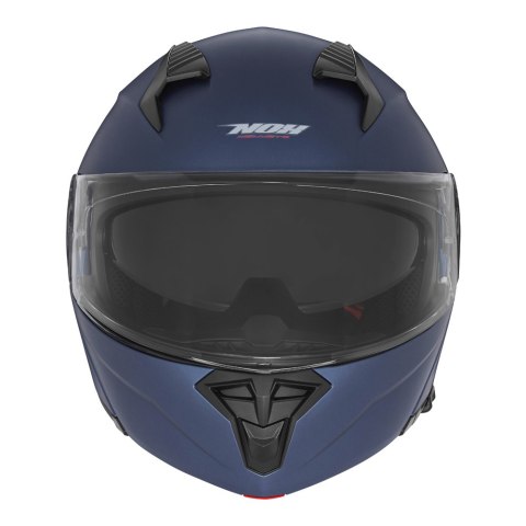 NOX KASK SZCZĘKOWY (FLIP-UP) Z BLENDĄ N968 KOLOR NIEBIESKI MAT ROZMIAR L NOX KASK SZCZĘKOWY (FLIP-UP) Z BLENDĄ N968 KOLOR NIEBIESKI MAT ROZMIAR L