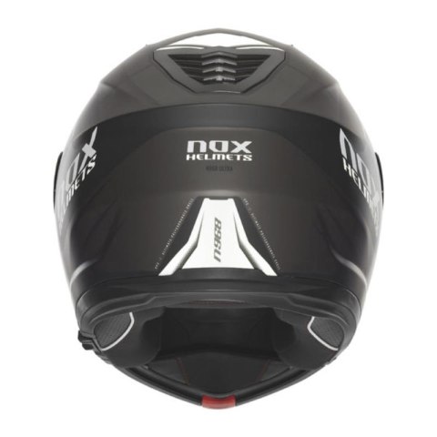 NOX KASK SZCZĘKOWY (FLIP-UP) Z BLENDĄ N968 ULTRA KOLOR CZARNY/BIAŁY MAT ROZMIAR S NOX KASK SZCZĘKOWY (FLIP-UP) Z BLENDĄ N968 ULTRA KOLOR CZARNY/BIAŁY MAT ROZMIAR S