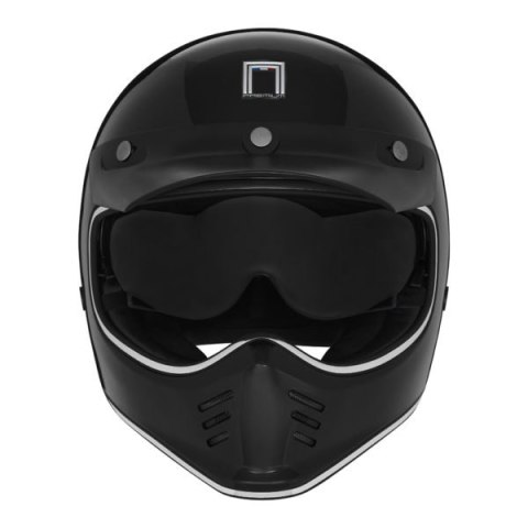 NOX PREMIUM KASK INTEGRALNY (FULL FACE) SEVENTY II SOLID KOLOR CZARNY POŁYSK ROZMIAR M NOX PREMIUM KASK INTEGRALNY (FULL FACE) SEVENTY II SOLID KOLOR CZARNY POŁYSK ROZMIAR M