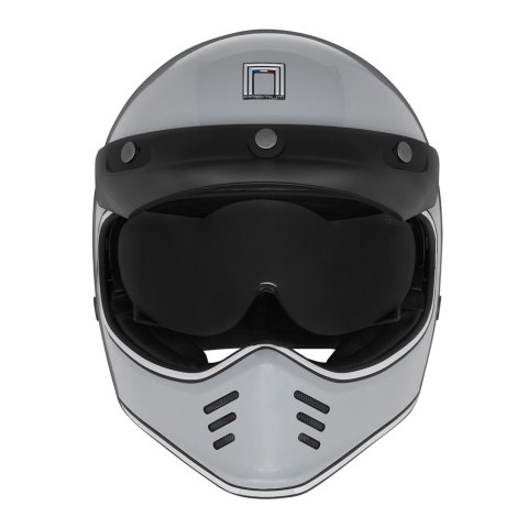NOX PREMIUM KASK INTEGRALNY (FULL FACE) SEVENTY II SOLID KOLOR SZARY POŁYSK ROZMIAR L NOX PREMIUM KASK INTEGRALNY (FULL FACE) SEVENTY II SOLID KOLOR SZARY POŁYSK ROZMIAR L