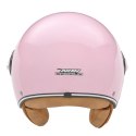 NOX PREMIUM KASK OTWARTY JET IDOL SOLID KOLOR RÓŻOWY PASTEL POŁYSK ROZMIAR M