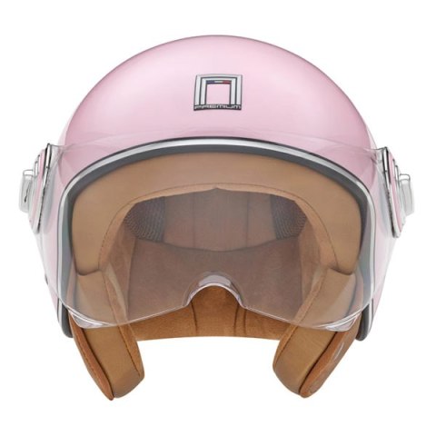 NOX PREMIUM KASK OTWARTY JET IDOL SOLID KOLOR RÓŻOWY PASTEL POŁYSK ROZMIAR XS NOX PREMIUM KASK OTWARTY JET IDOL SOLID KOLOR RÓŻOWY PASTEL POŁYSK ROZMIAR XS