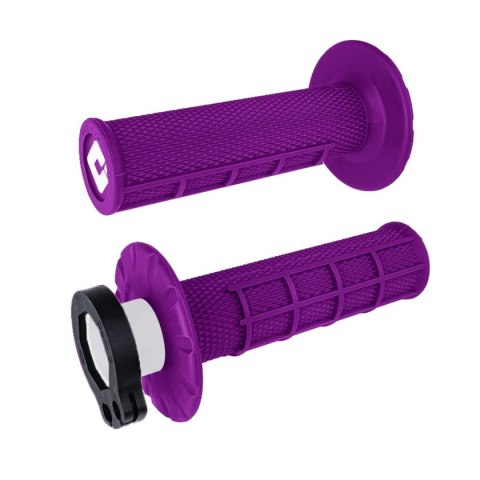 ODI MANETKI OFF ROAD HALF WAFFLE MX V2 LOCK-ON GRIP KOLOR PURPUROWY ODI MANETKI OFF ROAD HALF WAFFLE MX V2 LOCK-ON GRIP KOLOR PURPUROWY