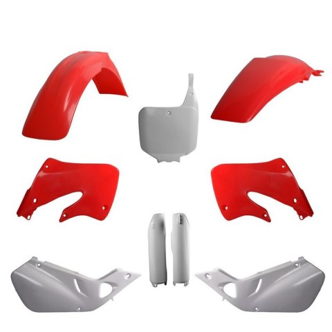 POLISPORT KOMPLET PLASTIKÓW (FULL KIT) HONDA CR 125 '98-'99; CR 250 '97-'99 W ZESTAWIE TABLICA PRZEDNIA (8673000002) I OSŁONY AM POLISPORT KOMPLET PLASTIKÓW (FULL KIT) HONDA CR 125 '98-'99; CR 250 '97-'99 W ZESTAWIE TABLICA PRZEDNIA (8673000002) I OSŁONY AM