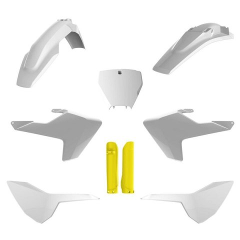 POLISPORT KOMPLET PLASTIKÓW (FULL KIT) HUSQVARNA TC/FC '16-'18 W ZESTAWIE TABLICA PRZEDNIA (8665800002) I OSŁONY AMORTYZARORÓW ( POLISPORT KOMPLET PLASTIKÓW (FULL KIT) HUSQVARNA TC/FC '16-'18 W ZESTAWIE TABLICA PRZEDNIA (8665800002) I OSŁONY AMORTYZARORÓW (