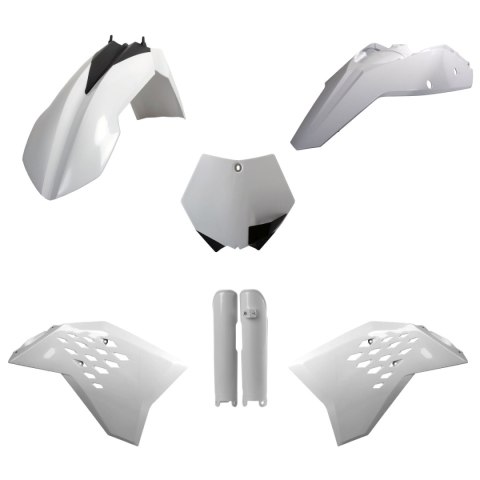 POLISPORT KOMPLET PLASTIKÓW (FULL KIT) KTM SX/SX-F '07 W ZESTAWIE OSŁONY AMORTYZATORÓW (8399000005) KOLOR BIAŁY POLISPORT KOMPLET PLASTIKÓW (FULL KIT) KTM SX/SX-F '07 W ZESTAWIE OSŁONY AMORTYZATORÓW (8399000005) KOLOR BIAŁY