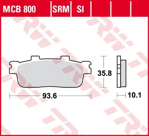 TRW ZF KLOCKI HAMULCOWE KH427 SINTER DAELIM QL 125 STEEZER '15-, VL 250 DAYSTAR '17-, PEUGEOT LXR 125 '10-, SYM GTS 125/250 '06- TRW ZF KLOCKI HAMULCOWE KH427 SINTER DAELIM QL 125 STEEZER '15-, VL 250 DAYSTAR '17-, PEUGEOT LXR 125 '10-, SYM GTS 125/250 '06-