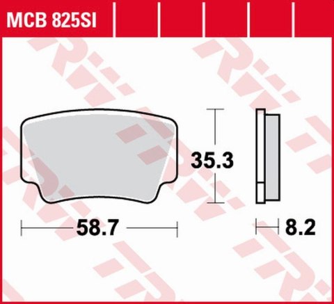 TRW ZF KLOCKI HAMULCOWE KH463 SINTER OFFROAD KTM SX-F/XC 450 ATV '08-'11, SX/XC 505 ATV '08-'13, XC 525 ATV '08-'13 TYŁ TRW ZF KLOCKI HAMULCOWE KH463 SINTER OFFROAD KTM SX-F/XC 450 ATV '08-'11, SX/XC 505 ATV '08-'13, XC 525 ATV '08-'13 TYŁ