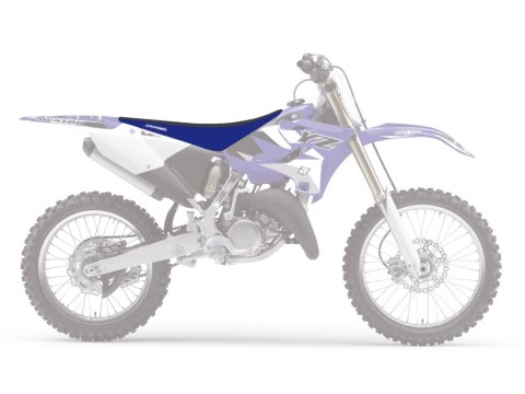BLACKBIRD POKROWIEC / POSZYCIE NA SIEDZENIE YAMAHA YZ 125 '22-'23, YZ 250 '22-'23 DOUBLE GRIP 3 KOLOR CZARNY NIEBIESKI BLACKBIRD POKROWIEC / POSZYCIE NA SIEDZENIE YAMAHA YZ 125 '22-'23, YZ 250 '22-'23 DOUBLE GRIP 3 KOLOR CZARNY NIEBIESKI