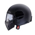 CABERG KASK OTWARTY JET MODEL GHOST X SOLID KOLOR CZARNY MAT ROZMIAR XXL
