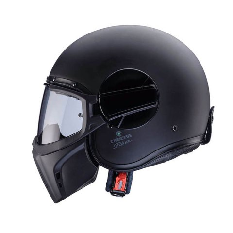 CABERG KASK OTWARTY JET MODEL GHOST X SOLID KOLOR CZARNY MAT ROZMIAR XXL