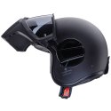 CABERG KASK OTWARTY JET MODEL GHOST X SOLID KOLOR CZARNY MAT ROZMIAR XXL