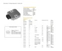 DZE REGULATOR NAPIĘCIA YAMAHA XT 250 '13-'14; YBR 250 '07-'09; XV 650 DRAG STAR '98-'00; XV 1600 ROAD STAR '99-03 (OEM-5BN-81960