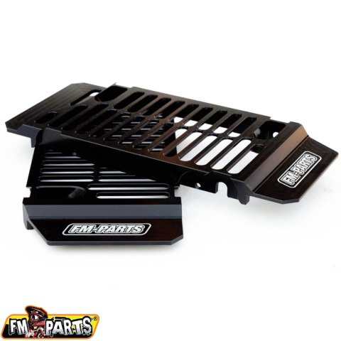 FM-PARTS OSŁONY CHŁODNICY (KRATKI) ALUMINIUM SHERCO '14-'24 KOLOR CZARNY FM-PARTS OSŁONY CHŁODNICY (KRATKI) ALUMINIUM SHERCO '14-'24 KOLOR CZARNY