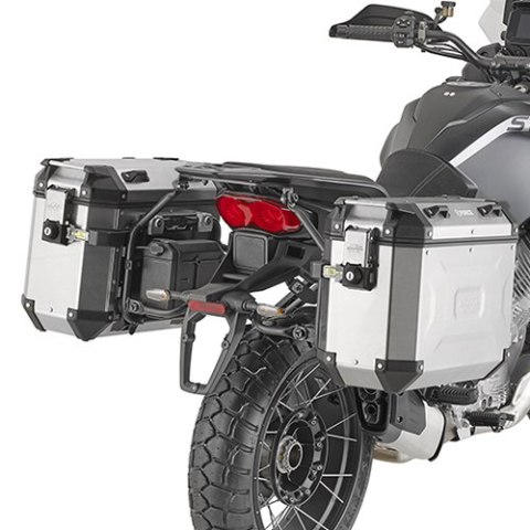 KAPPA 2025/04 STELAŻ KUFRÓW BOCZNYCH MONOKEY CAM SIDE MOTO GUZZI STELVIO 1000 '24-, POD KUFRY KFR K'FORCE ALU KAPPA 2025/04 STELAŻ KUFRÓW BOCZNYCH MONOKEY CAM SIDE MOTO GUZZI STELVIO 1000 '24-, POD KUFRY KFR K'FORCE ALU