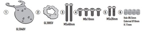 KAPPA 2025/04 MOCOWANIE TANKLOCK CF MOTO MT 450 '24-, KAPPA 2025/04 MOCOWANIE TANKLOCK CF MOTO MT 450 '24-,