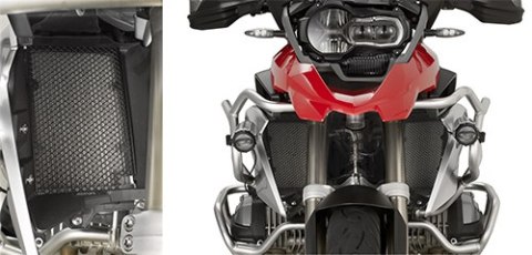 KAPPA OSŁONA CHŁODNICY BMW R 1200GS (13-16), R 1200GS ADVENTURE (14-16) CZARNA (PARA)