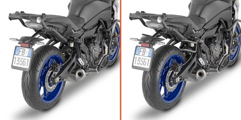 KAPPA STELAŻ POD TORBY (SAKWY) BOCZNE SZYBKIEGO MONTAŻU REMOVE-X YAMAHA TRACER 700 '20-'22 KAPPA STELAŻ POD TORBY (SAKWY) BOCZNE SZYBKIEGO MONTAŻU REMOVE-X YAMAHA TRACER 700 '20-'22