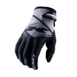 KENNY RACING RĘKAWICE CROSS/ENDURO MODEL BRAVE BLACK KOLOR CZARNY/SZARY ROZMIAR XXL