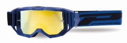 PROGRIP 2024/11 GOGLE PG3300-410 FL VISION KOLOR NIEBIESKI MAT (SZYBA PG3347 ŻÓŁTA LUSTRZANA ANTISCRATCH, NO FOG, ANTI UV)