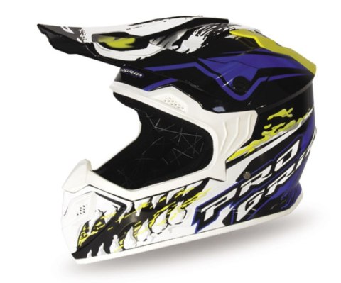 PROGRIP 2024/11 KASK CROSS DZIECIĘCY PG3009 JURASSIC JUNIOR/KID KOLOR BIAŁY/NIEBIESKI/ŻÓŁTY FLUO ROZM. S (3009-361) ( HOMOLOGACJ PROGRIP 2024/11 KASK CROSS DZIECIĘCY PG3009 JURASSIC JUNIOR/KID KOLOR BIAŁY/NIEBIESKI/ŻÓŁTY FLUO ROZM. S (3009-361) ( HOMOLOGACJ