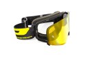 PROGRIP GOGLE PG3205-184 MAGNET KOLOR CZARNY MATT (SZYBA PG3219-105 ŻÓŁTA LUSTRZANA ANTISCRATCH, NO FOG, ANTI UV) - PROMOCJA - S