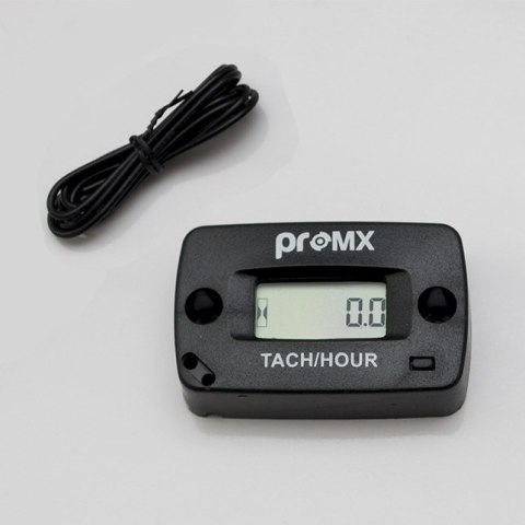 PROMX LICZNIK MOTOGODZIN INDUKCYJNY Z OBROTOMIERZEM RESETOWALNY WODOODPORNY PR09 (EL) PROMX LICZNIK MOTOGODZIN INDUKCYJNY Z OBROTOMIERZEM RESETOWALNY WODOODPORNY PR09 (EL)