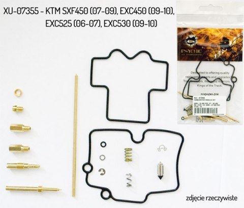 PSYCHIC ZESTAW NAPRAWCZY GAŹNIKA KTM SXF 450 '07-'12, EXC 450 '07-'11, EXC 525 '06-'07, EXC 530 '09-'11 (26-1520) (NA 1 GAŹNIK)( PSYCHIC ZESTAW NAPRAWCZY GAŹNIKA KTM SXF 450 '07-'12, EXC 450 '07-'11, EXC 525 '06-'07, EXC 530 '09-'11 (26-1520) (NA 1 GAŹNIK)(