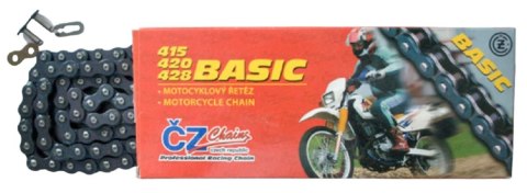 CZ ŁAŃCUCH NAPĘDOWY 428 BASIC (428S) (122 OGNIWA) (19,2 KN) + ZAPINKA CZ ŁAŃCUCH NAPĘDOWY 428 BASIC (428S) (122 OGNIWA) (19,2 KN) + ZAPINKA