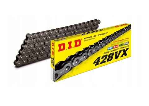 DID 428VX-134 ŁAŃCUCH NAPĘDOWY (134 OGNIW) X-RING (OTWARTY + ZAKUWKA)