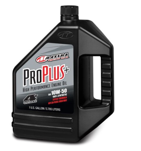 MAXIMA RACING OILS OLEJ SILNIKOWY PRO PLUS+ 10W50 SYNTHETIC 3.785 LITRY (4) (AKC) MAXIMA RACING OILS OLEJ SILNIKOWY PRO PLUS+ 10W50 SYNTHETIC 3.785 LITRY (4) (AKC)
