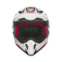 NOX KASK OFF ROAD / CROSS N634 GRADIENT KOLOR BIAŁY/CZERWONY ROZMIAR S