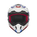 NOX KASK OFF ROAD / CROSS N634 GRADIENT KOLOR BIAŁY/NIEBIESKI/CZERWONY ROZMIAR XL