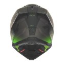 NOX KASK OFF ROAD / CROSS N634 GRADIENT KOLOR CZARNY MAT/ZIELONY NEON ROZMIAR L
