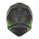 NOX KASK OFF ROAD / CROSS N634 GRADIENT KOLOR CZARNY MAT/ZIELONY NEON ROZMIAR XL