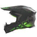 NOX KASK OFF ROAD / CROSS N634 GRADIENT KOLOR CZARNY MAT/ZIELONY NEON ROZMIAR XXL
