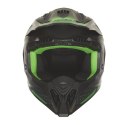 NOX KASK OFF ROAD / CROSS N634 GRADIENT KOLOR CZARNY MAT/ZIELONY NEON ROZMIAR XXL