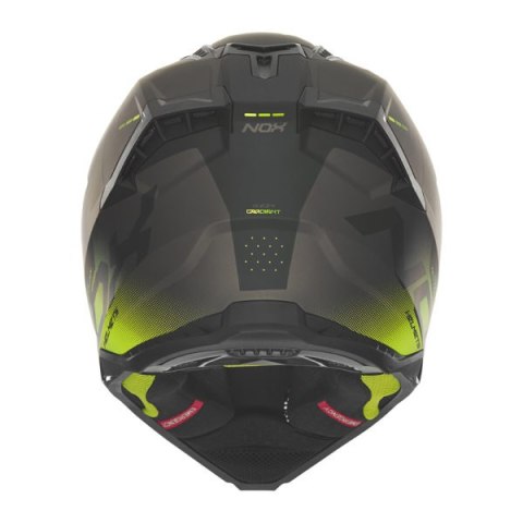 NOX KASK OFF ROAD / CROSS N634 GRADIENT KOLOR CZARNY MAT/ŻÓŁTY NEON ROZMIAR XXL NOX KASK OFF ROAD / CROSS N634 GRADIENT KOLOR CZARNY MAT/ŻÓŁTY NEON ROZMIAR XXL