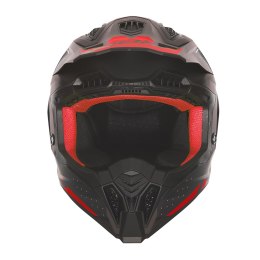 NOX KASK OFF ROAD / CROSS N634 GRADIENT KOLOR CZARNY/CZERWONY MAT ROZMIAR L