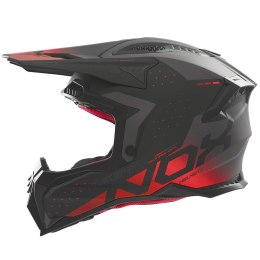 NOX KASK OFF ROAD / CROSS N634 GRADIENT KOLOR CZARNY/CZERWONY MAT ROZMIAR M