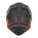 NOX KASK OFF ROAD / CROSS N634 GRADIENT KOLOR CZARNY/CZERWONY MAT ROZMIAR S
