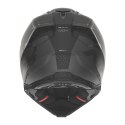 NOX KASK OFF ROAD / CROSS N634 GRADIENT KOLOR CZARNY/SREBRNY MAT ROZMIAR XXL