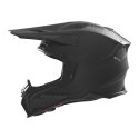 NOX KASK OFF ROAD / CROSS N634 SOLID KOLOR CZARNY MAT ROZMIAR L