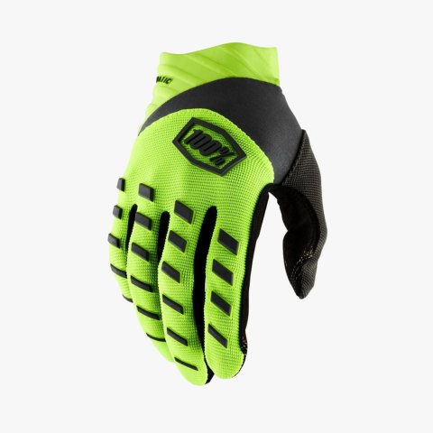100 PROCENT RĘKAWICE CROSS/ENDURO AIRMATIC FLUO YELLOW/BLACK KOLOR ŻÓŁTY FLUO/CZARNY ROZMIAR S 100 PROCENT RĘKAWICE CROSS/ENDURO AIRMATIC FLUO YELLOW/BLACK KOLOR ŻÓŁTY FLUO/CZARNY ROZMIAR S